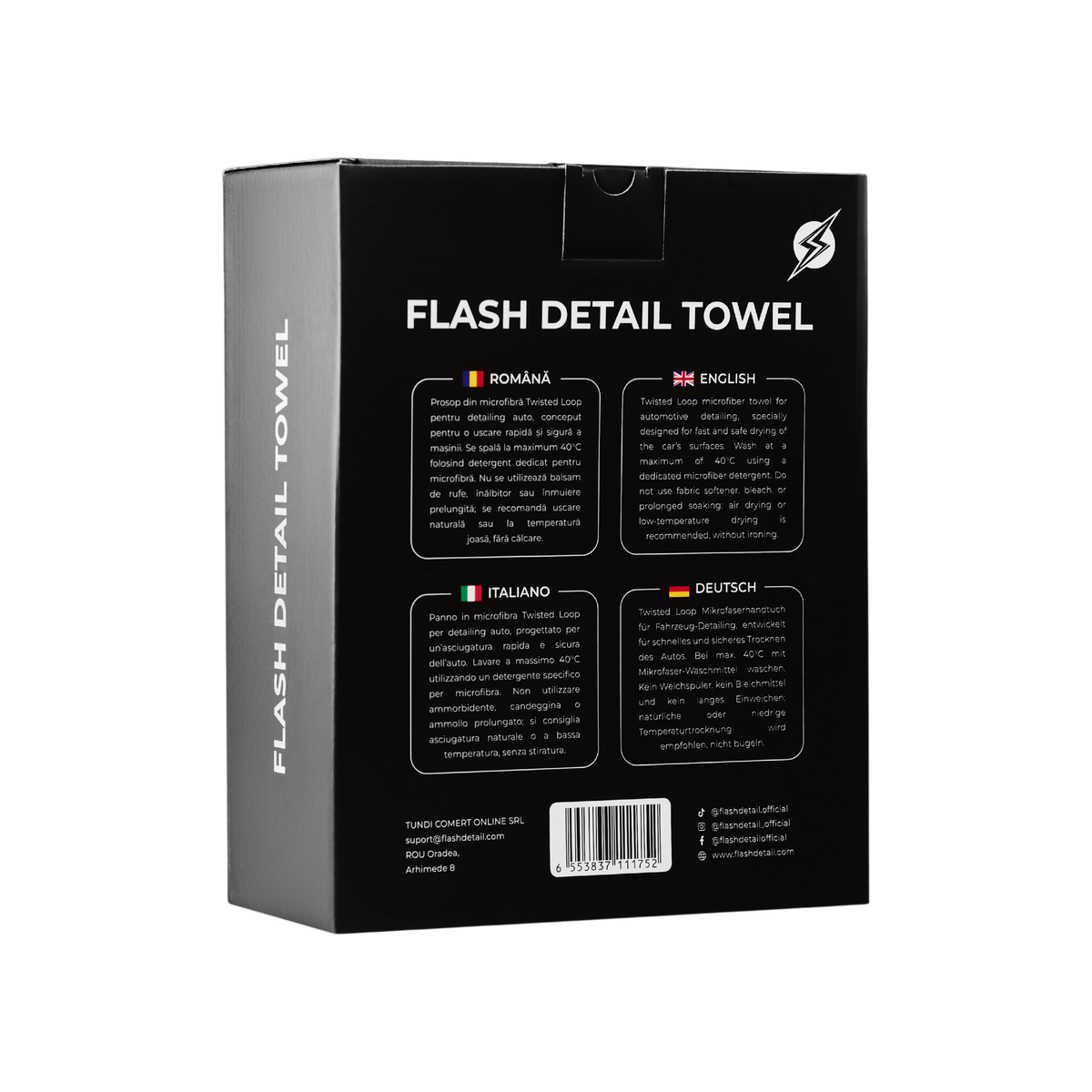 FLASH DETAIL TOWEL