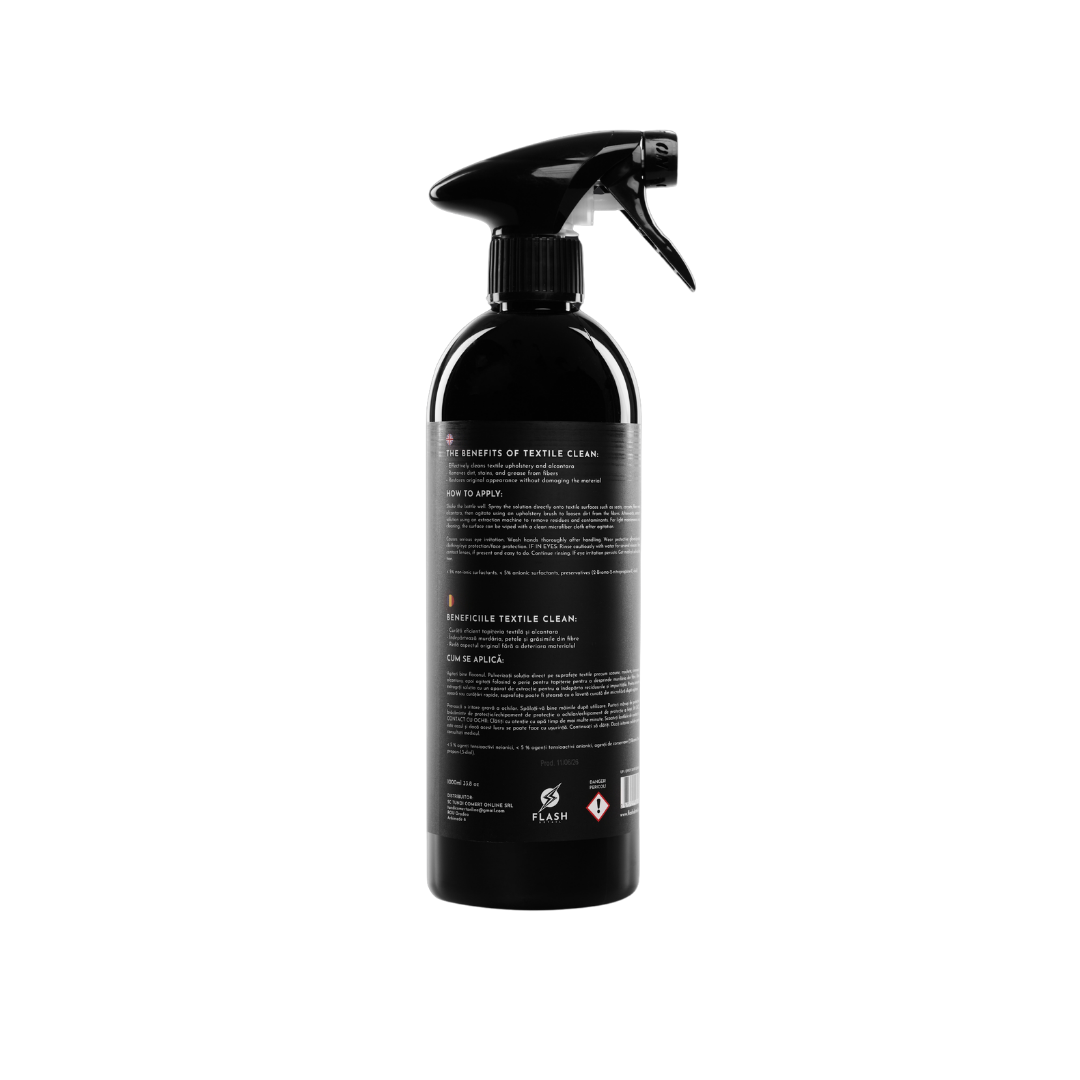 TEXTILE CLEAN 1000ml - препарат за текстилна тапицерия и Alcantara