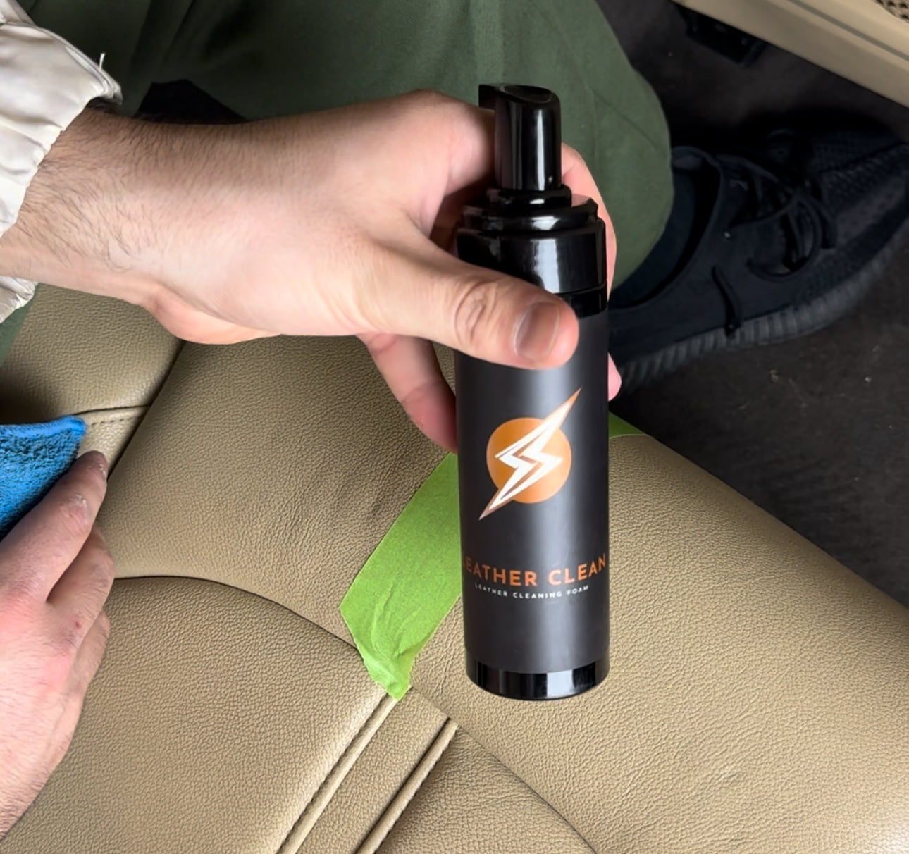 LEATHER CLEAN 200ml - ПОЧИСТВАЩА ПЯНА ЗА КОЖА