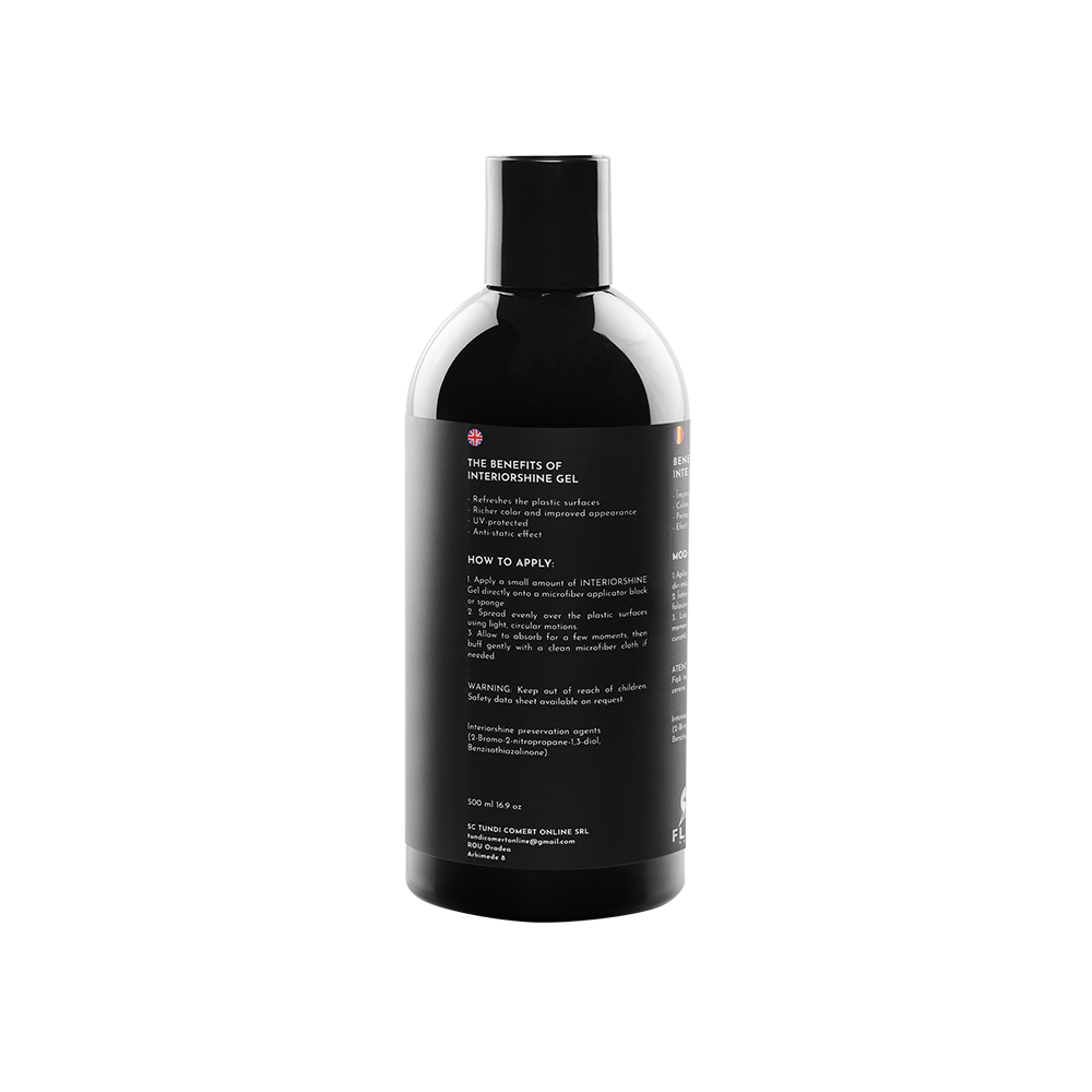 INTERIORSHINE GEL 500ML - ГЕЛ ЗА ПОЧИСТВАНЕ НА ИНТЕРИОР